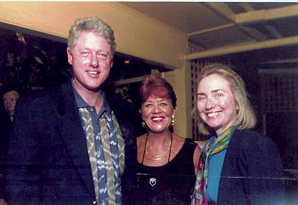 bill and hillary at nautilus